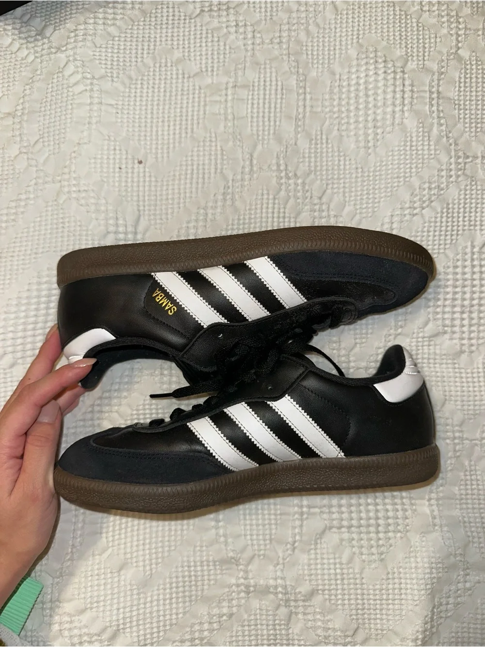 adidas Samba Men's Sneakers - Black & White